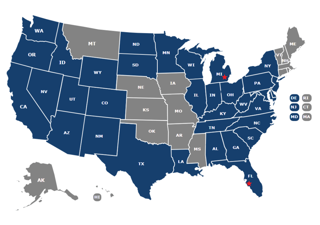 ACIP Map 2025